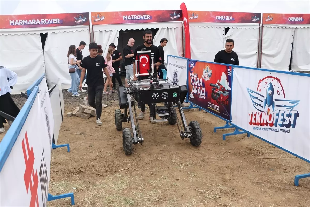 TEKNOFEST İnsansız Kara Aracı Yarışması Tekirdağ'da Devam Ediyor