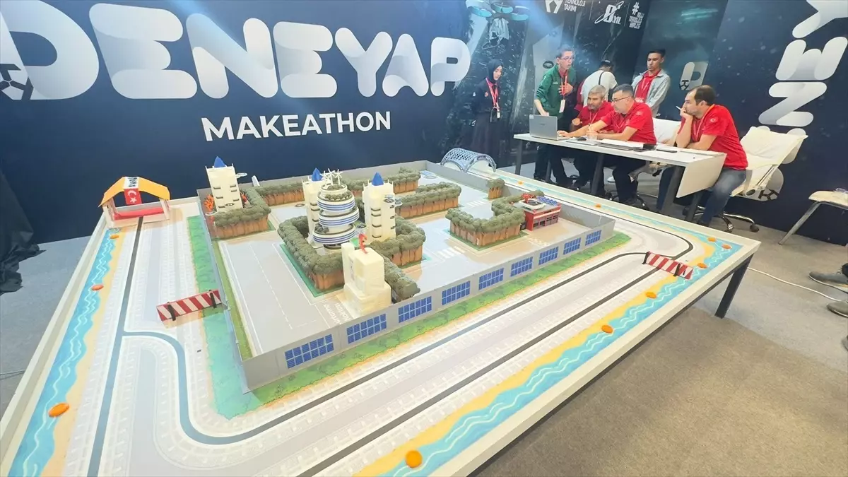 TEKNOFEST İstanbul'da DENEYAP Makeathon Heyecanı