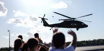 TEKNOFEST'te Öğrencilere Helikopter Keyfi