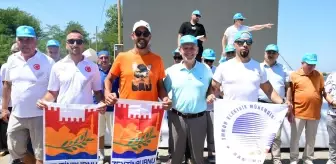 Samsun'da Açık Su Yüzme Yarışması Düzenlendi