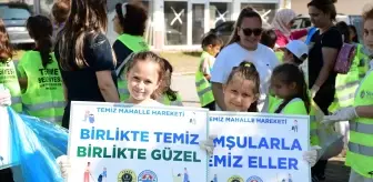 Terme'de Temiz Mahalle Hareketi ile Çevre Temizliği Yapıldı