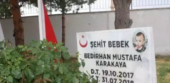 Teröristlerin katlettiği şehit Bedirhan bebek ve annesi Sivas'ta anıldı