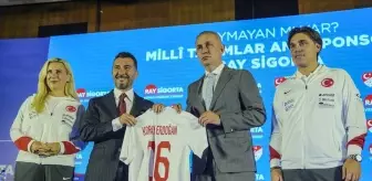 TFF ile Ray Sigorta arasında milli takımlar ana sponsorluğu anlaşması imzalandı