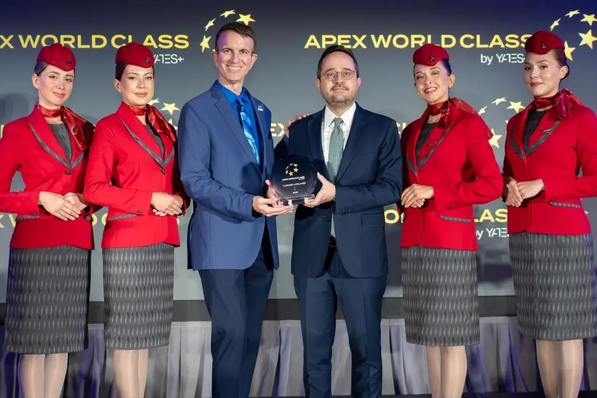 Türk Hava Yolları'na 5. Kez 'World Class' Ödülü