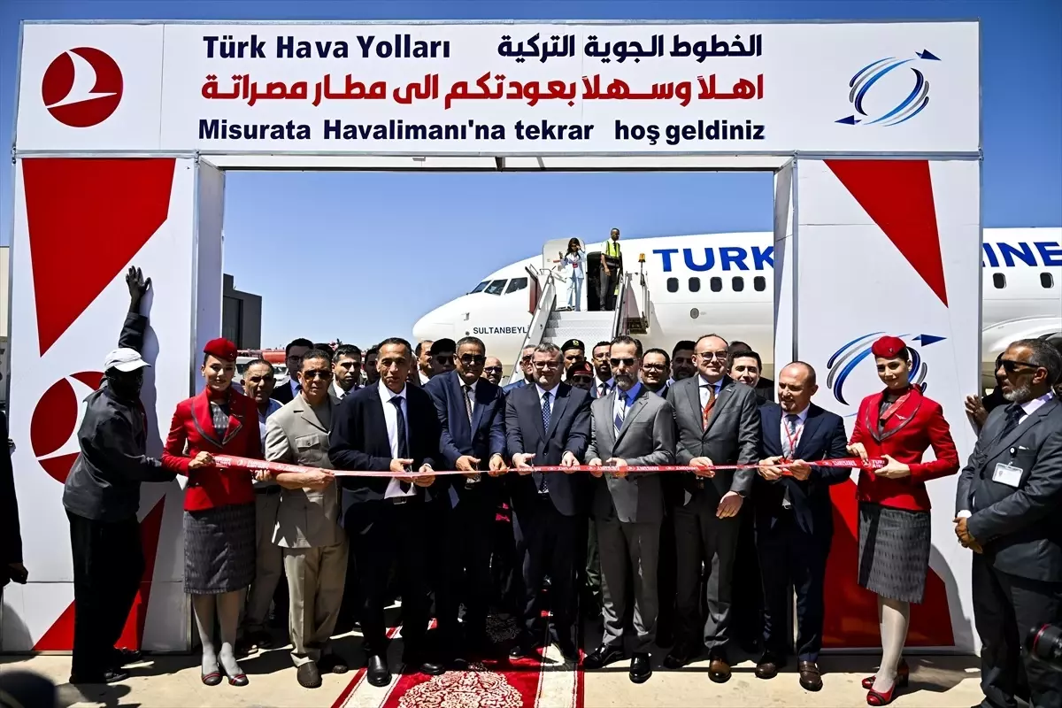 THY, 10 Yıl Aradan Sonra Misrata'ya Uçuşlara Başladı