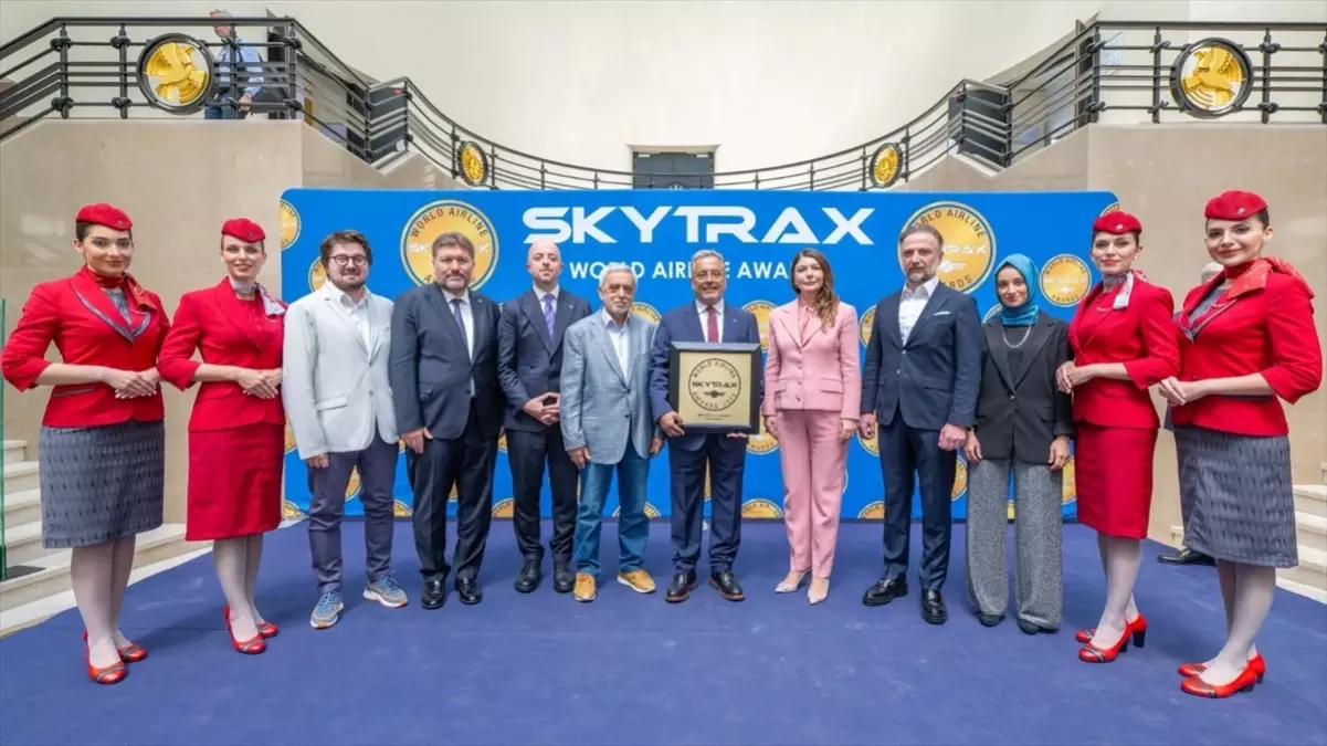 Türk Hava Yolları 2025 Skytrax Ödüllerinde 8 Ödül Kazandı