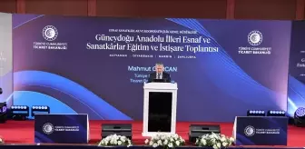 Ticaret Bakan Yardımcısı Mahmut Gürcan Şanlıurfa'da konuştu Açıklaması