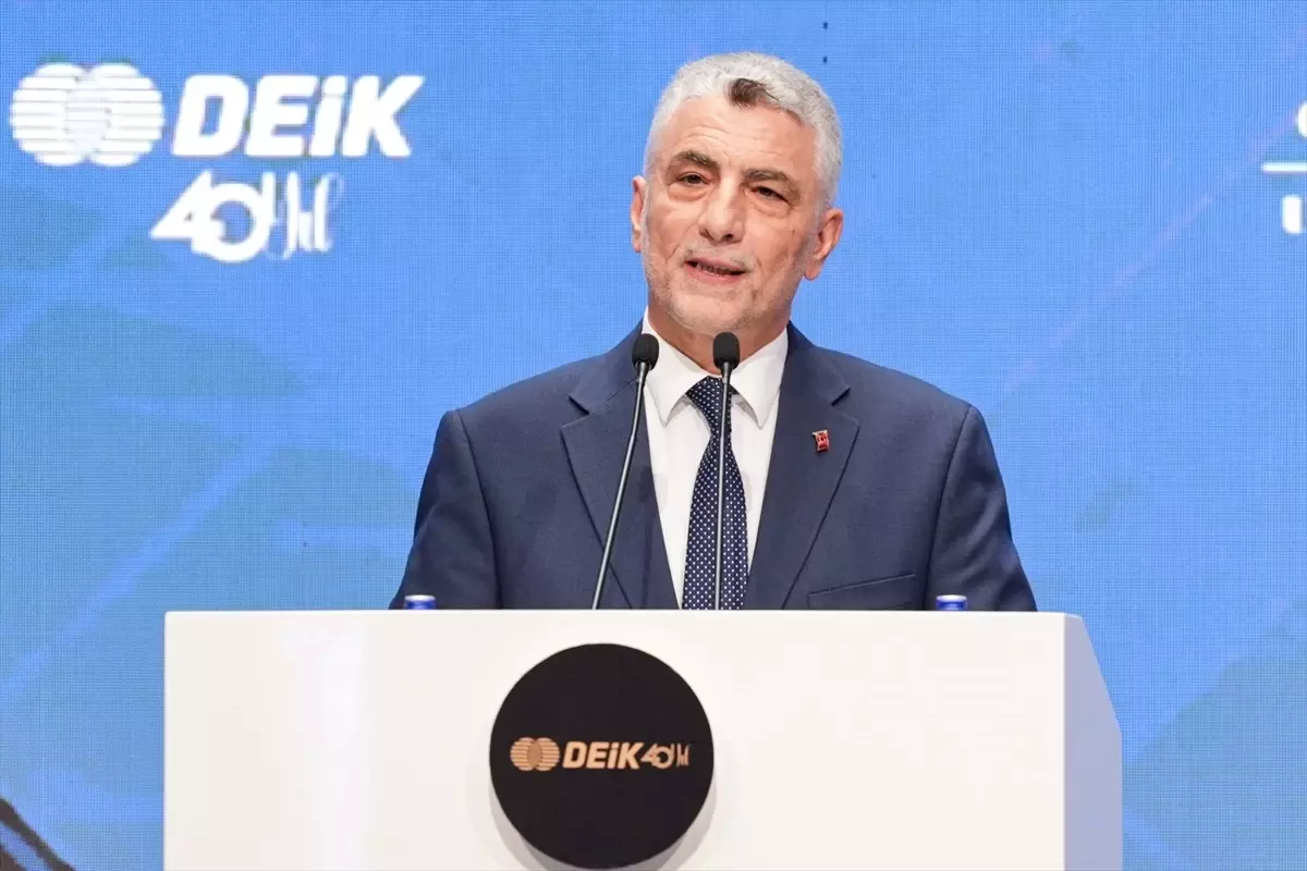 Ticaret Bakanı Bolat DEİK 38. Olağan Mali Genel Kurulu'nda konuştu Açıklaması