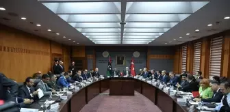 Ticaret Bakanı Bolat, Libya Ulaştırma Bakanı Şehubi ile görüştü Açıklaması