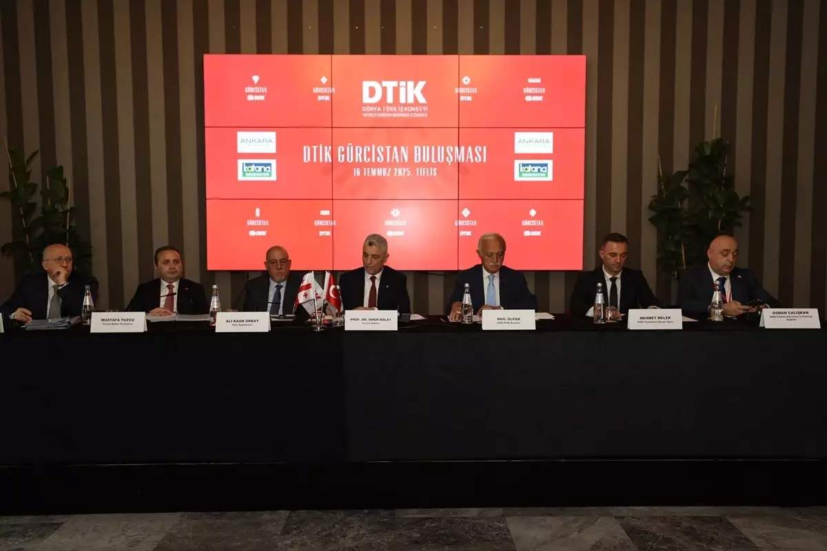 Ticaret Bakanı Bolat, Gürcistan'da Ekonomi İlişkilerini Güçlendirme Temasları Yapıyor