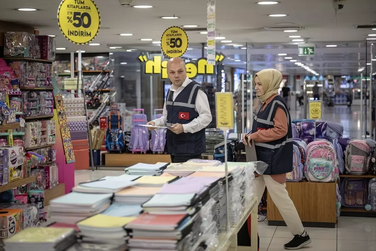 Ticaret Bakanlığı'ndan Okul Ürünleri Denetimi