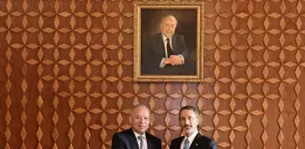 TİHEK Başkanı Altun, Azerbaycan Anayasa Mahkemesi Başkanı Abdullayev ile görüştü