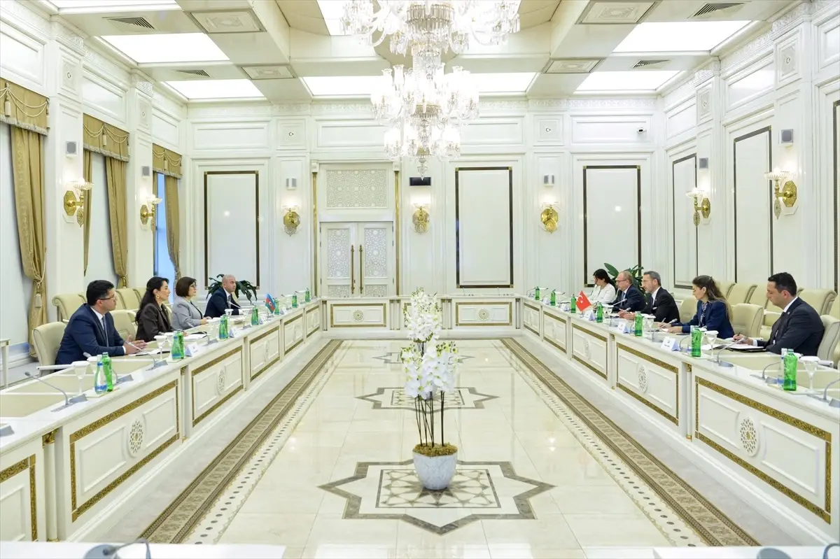 TİHEK Başkanı Fahrettin Altun, Azerbaycan'da Görüşmelerde Bulundu