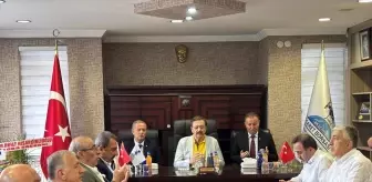 TOBB Başkanı Hisarcıklıoğlu'ndan Mustafa Doğru'ya Taziye Ziyareti