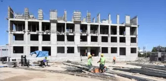 Malatya'da 81 Mesleki ve Teknik Anadolu Lisesi Projesi Kapsamında Yeni Okul İnşaatı Devam Ediyor