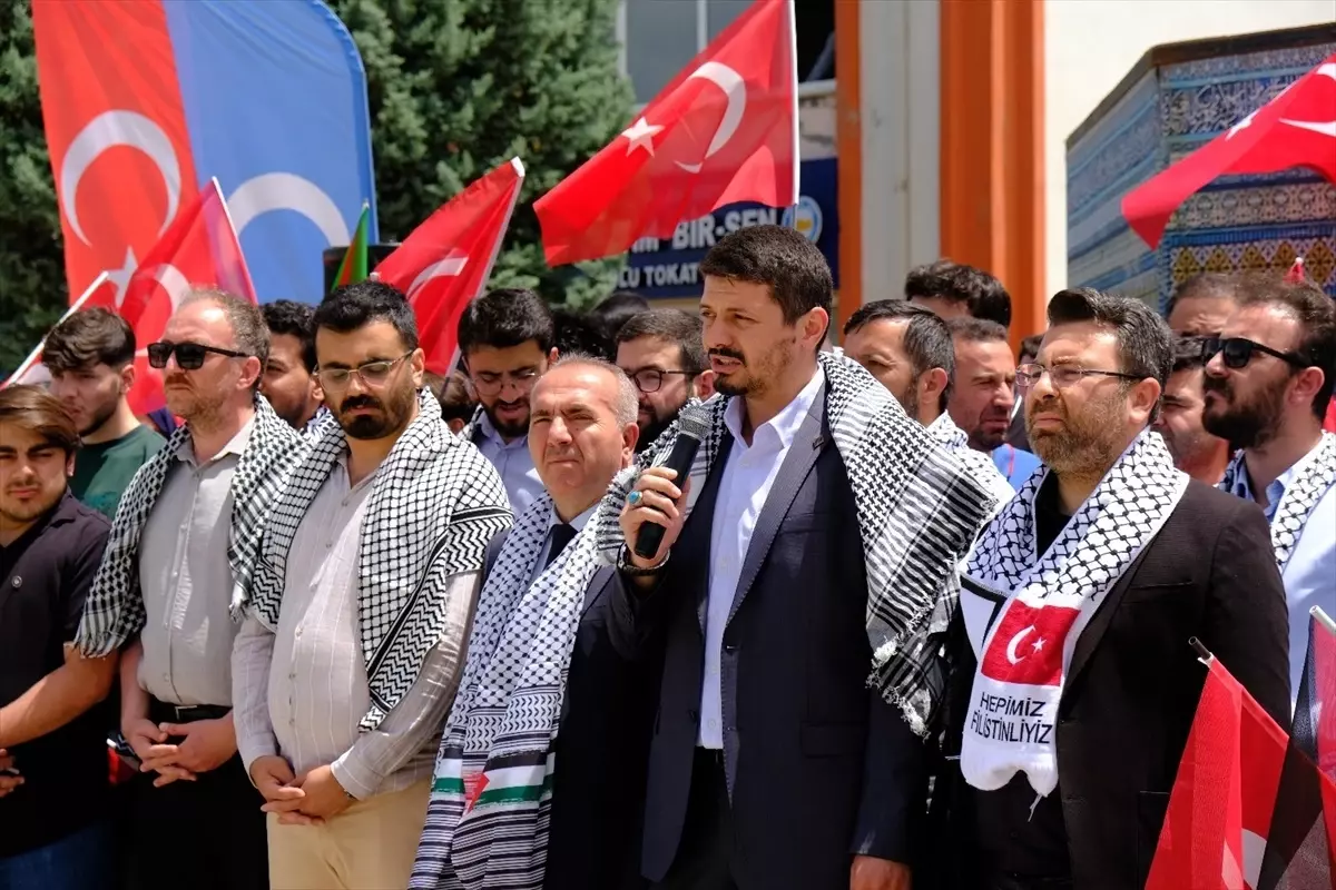 Tokat Gaziosmanpaşa Üniversitesi Öğrenci Kulüplerinden Filistin'e Destek
