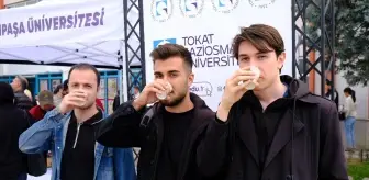 Dünya Kahve Günü'nde Tokat Gaziosmanpaşa Üniversitesinde Kahve İkramı