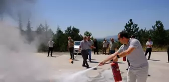 Tokat Gaziosmanpaşa Üniversitesinde Yangın Tatbikatı Gerçekleştirildi