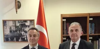 Tokat Gaziosmanpaşa Üniversitesi Rektörü Kırgızistan-Türkiye Manas Üniversitesini Ziyaret Etti