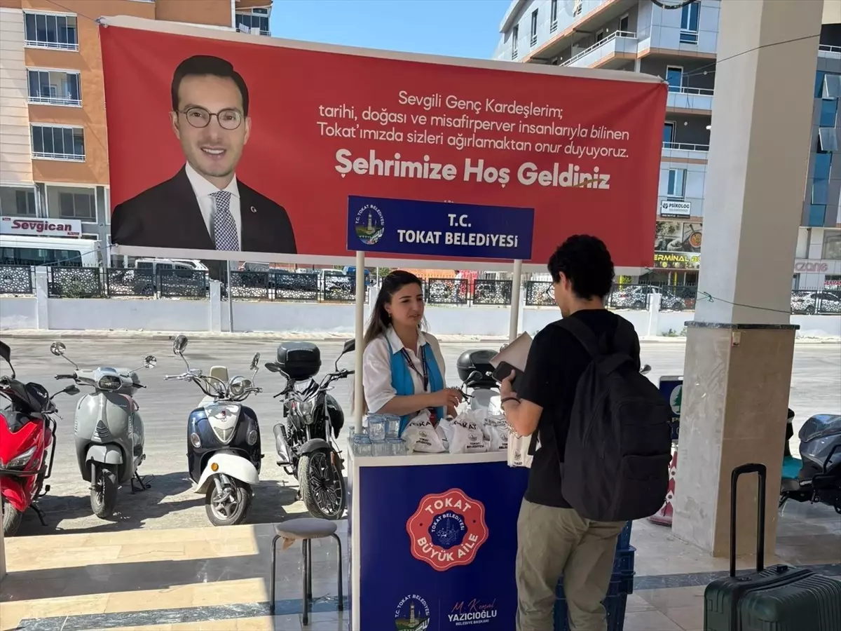 Tokat Belediyesi Öğrencilere Hoş Geldin İkramında Bulundu