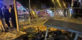 Niksar'da Cip ile Motosiklet Çarpıştı: 1 Yaralı
