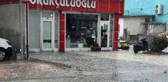 Tokat'ta Dolu ve Sağanak Yağışlar Etkili Oldu