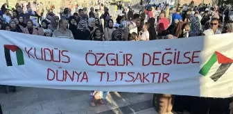 Tokat'ta Yaz Kur'an Kursları Filistin İçin Etkinlik Düzenledi