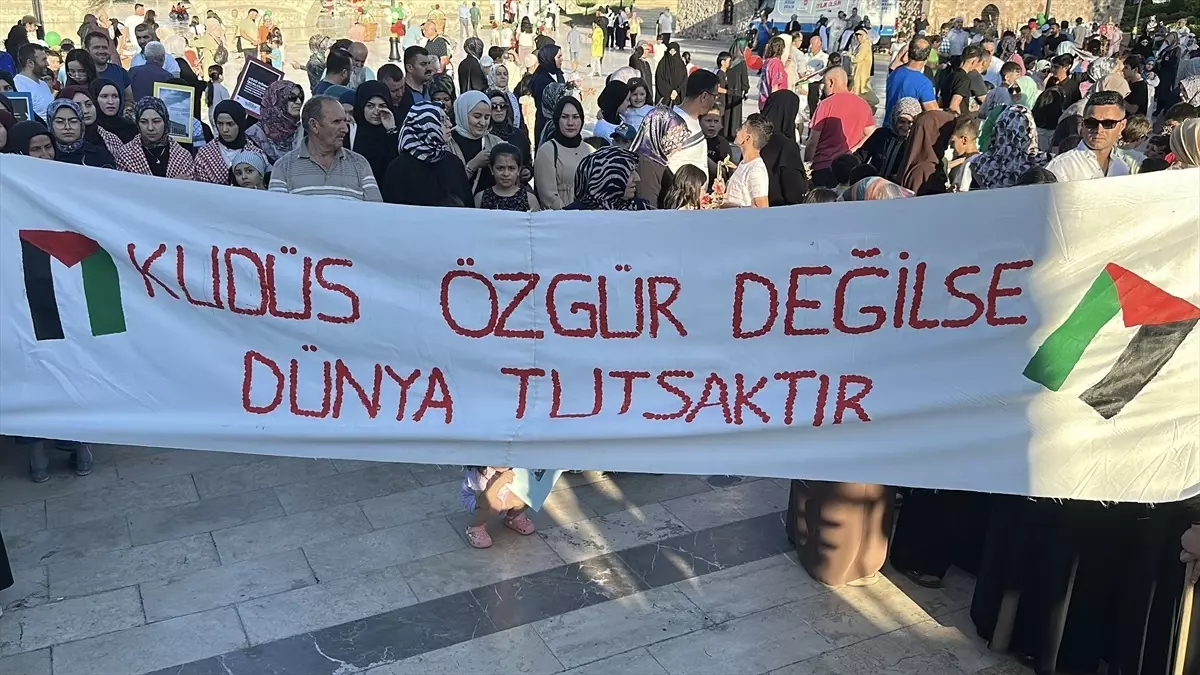 Tokat'ta Yaz Kur'an Kursları Filistin İçin Etkinlik Düzenledi