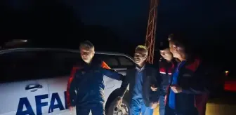 Kaybolan Yaşlı Adam, AFAD ve Jandarma Tarafından Bulundu