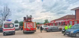 Tokat'ta Lisede Yangın Çıktı