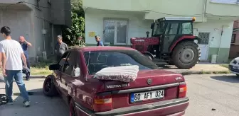 Niksar'da Otomobil ile Motosiklet Çarpıştı: 2 Yaralı