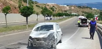 Tokat'ta Elektrik Direğine Çarpan Otomobilde 3 Yaralı