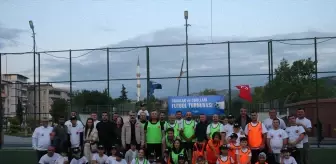 Tokat'ta Özel Gereksinimli Çocuklar ve Babaları Futbol Maçı Düzenledi