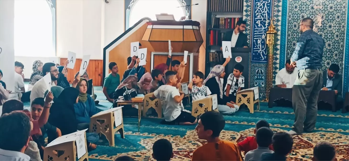 Tokat'ta Yaz Kur'an Kursları Arası Bilgi Yarışması Düzenlendi