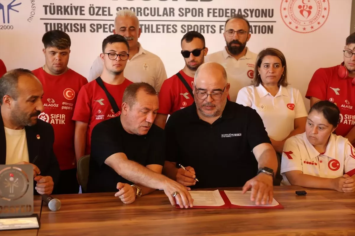 TÖSSFED, Tureks Turunç Madencilik ile sponsorluk anlaşması yaptı