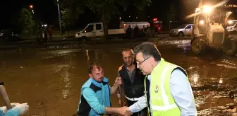 Trabzon'da Sel Felaketi: Belediye Ekipleri Seferber Oldu