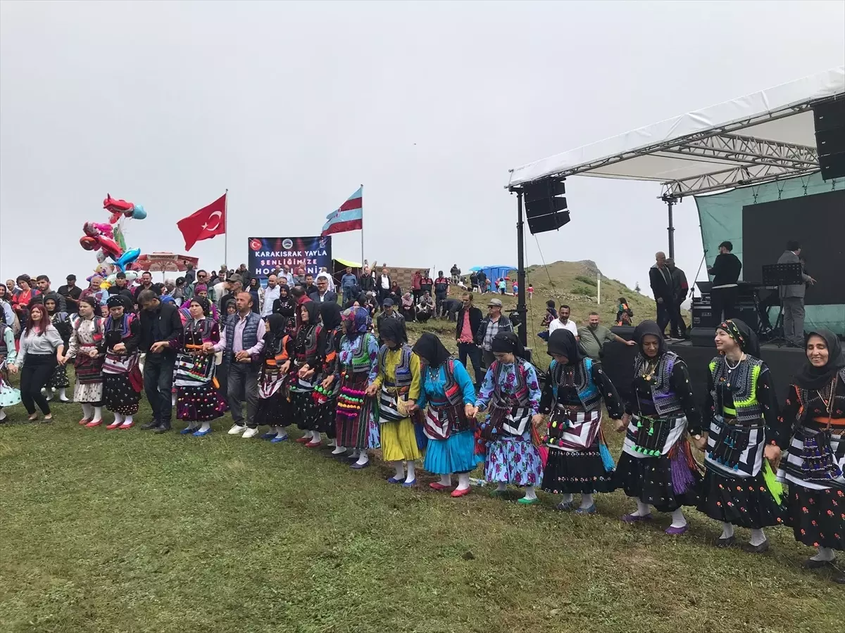 15. Karakısrak Şenliği Trabzon'da Coşkuyla Kutlandı