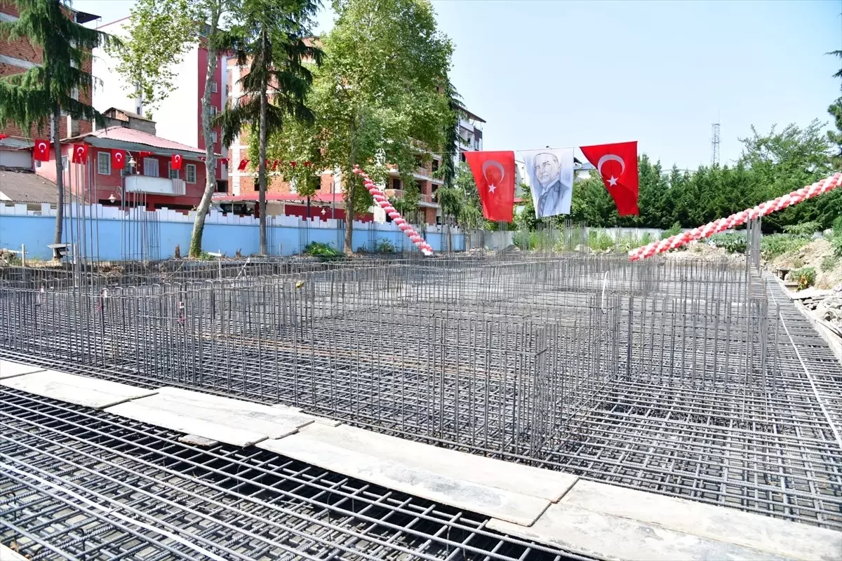 Yomra'da Yeni Liseye Temel Atıldı