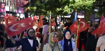 Trabzon'da 30 Ağustos Zafer Bayramı Fener Alayı ile Kutlandı