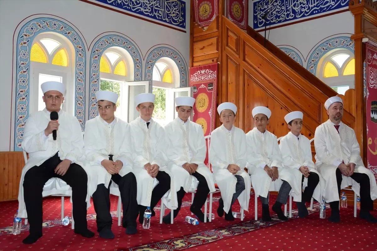 Şalpazarı'nda Hafızlık İcazet Töreni Düzenlendi