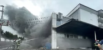 Akçaabat'ta Alışveriş Merkezinde Yangın Çıktı