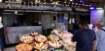 Trabzon'da Av Yasağı Sona Erdi, Balıklar Tezgahlarda