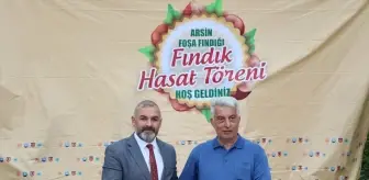 Arsin Foşa Fındığı Hasadı İçin Tören Düzenlendi
