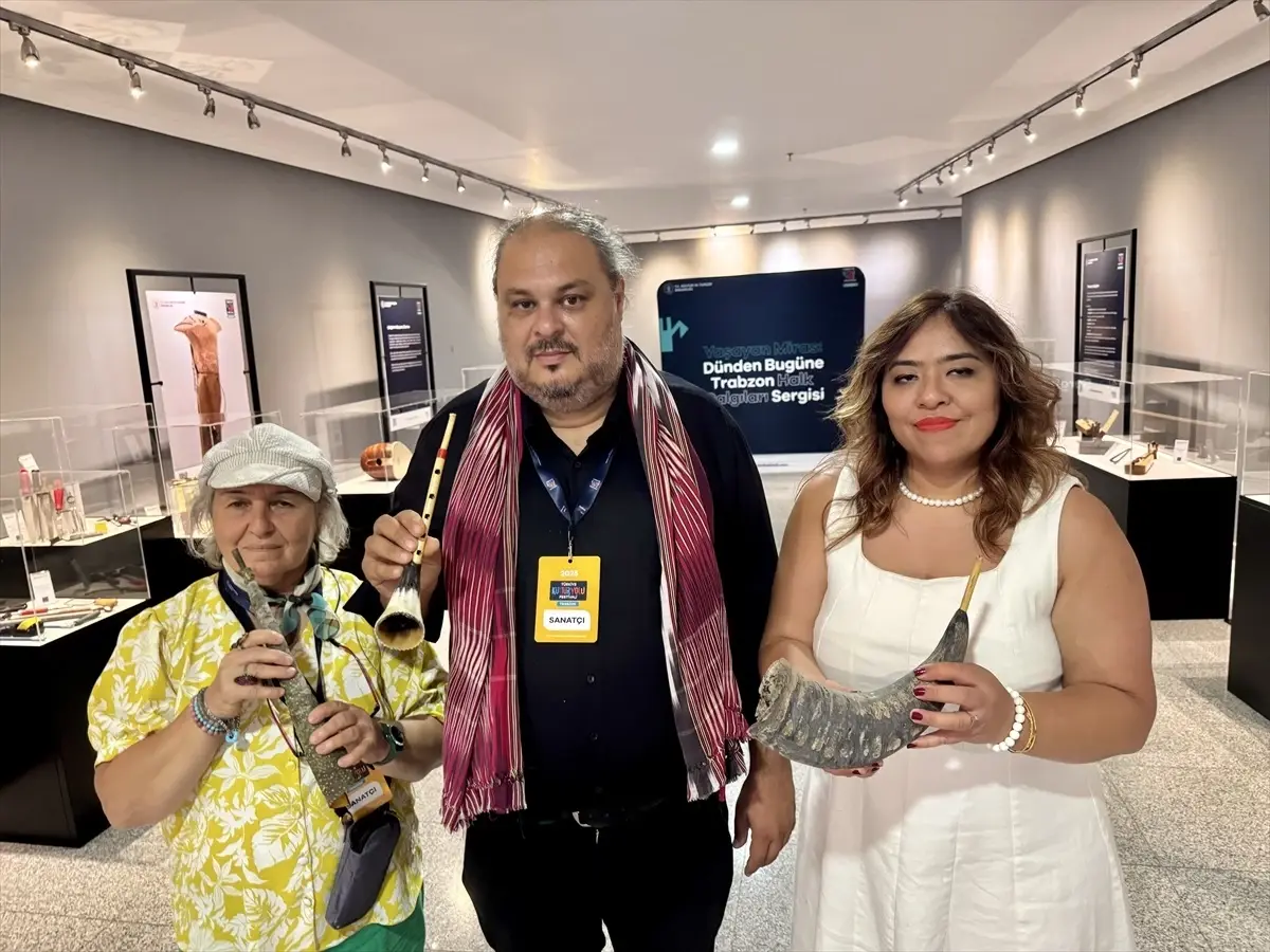 Trabzon Kültür Yolu Festivali'nde Geleneksel Çalgı Atölyeleri