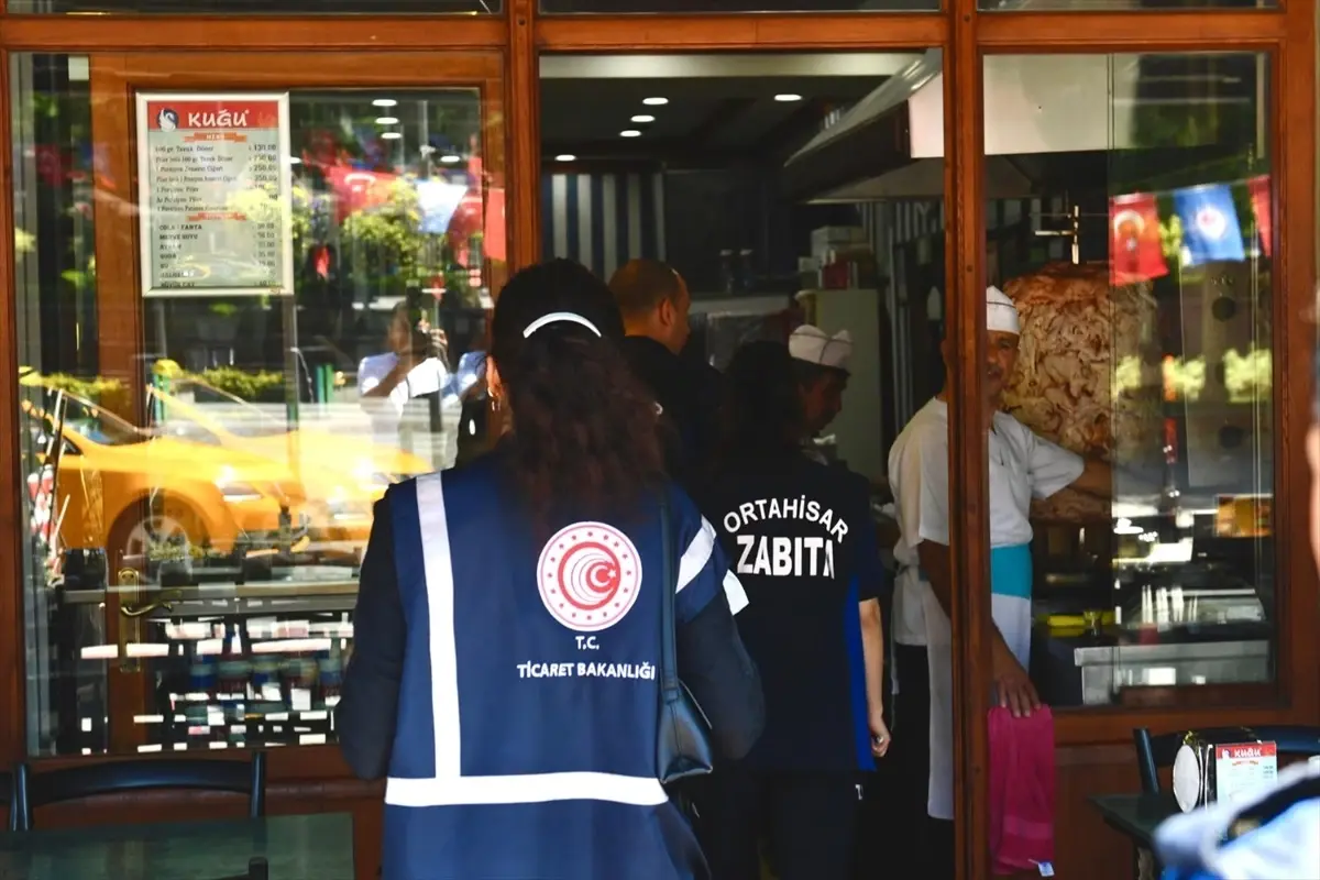 Trabzon'da İşletmelere Denetim Uygulandı