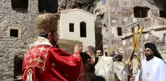 Sümela Manastırı'nda 12. Ayin Gerçekleştirildi