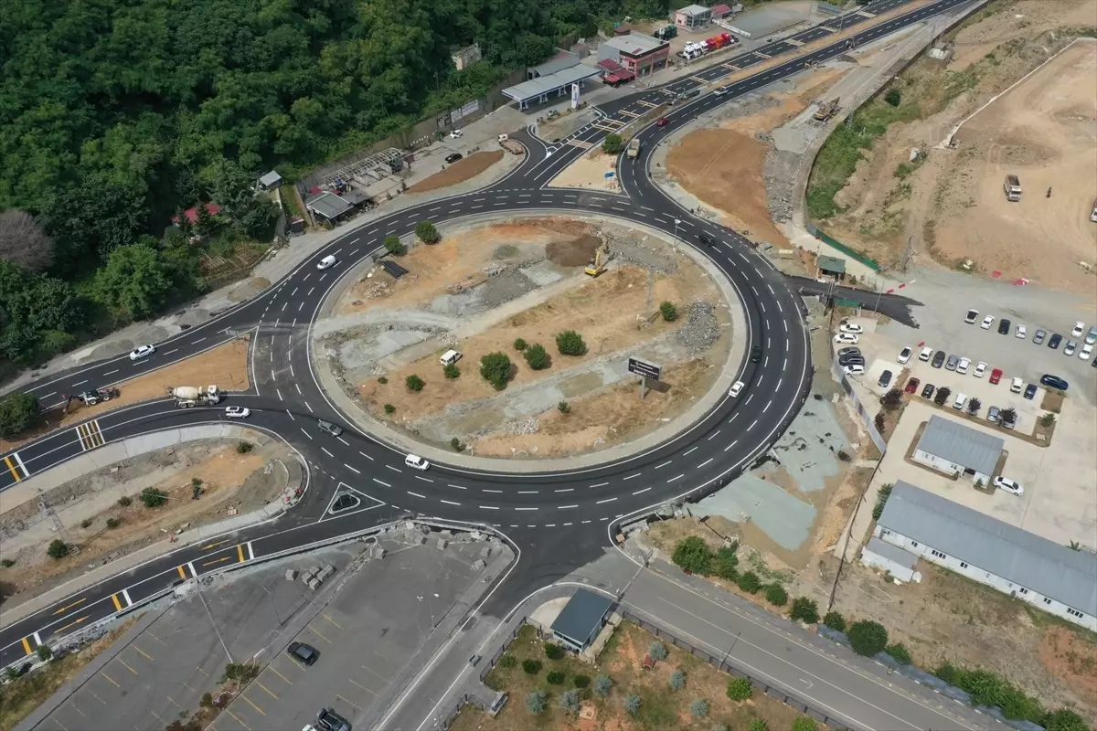 Trabzon Şehir Hastanesi Kavşağı 11 Temmuz'da Trafiğe Açıldı