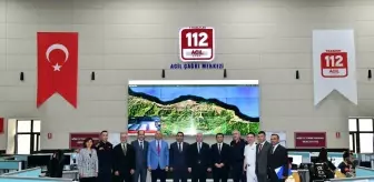 Vali Yıldırım, 112 Acil Çağrı Merkezi'ni Ziyaret Etti