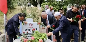 Trabzon ve çevre illerde 15 Temmuz şehitleri mezarları başında anıldı