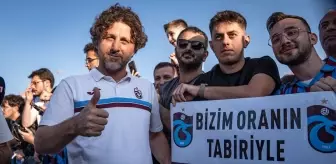 Trabzonspor Futbolcuları Erzurum'da Taraftarlarla Buluştu